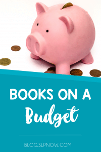 Do you love incorporating books into your speech therapy sessions but can't afford to buy all the books you want? Read these 6 tips to build your SLP library on a budget. Hint: Three are the options are FREE!