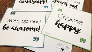 The job of an SLP can be really lonely...but it doesn't have to be! Check out my new SLP Mail initiative, which allows you to nominate other SLPs to be recognized and supported for their hard work and contributions! Click through to learn more about how it works!