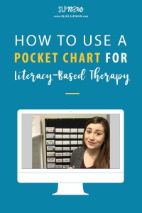 How can I possibly target all of my students’ goal in one speech therapy session? Check out how this SLP uses a pocket chart to target a variety of goals. Perfect for SLPs who are trying to make the most of mixed groups while using literacy-based therapy.