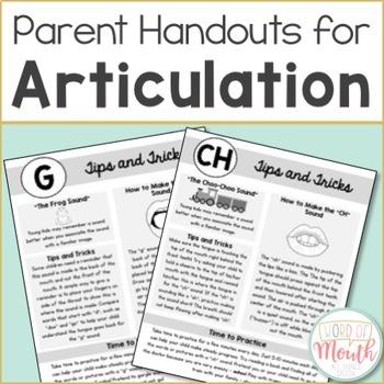 There are tons of awesome handouts and forms for SLPs available on Teachers Pay Teachers, speech blogs, and other websites. However, I've made a round-up of the handouts and forms for SLPs that I consider to be most helpful for speech and language therapy. Click through to check them out, especially because many of these speech forms are free!