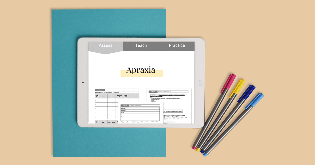 This is a guest blog post by Monica, a school-based SLP, all about treating childhood Apraxia of Speech also known as CAS. 