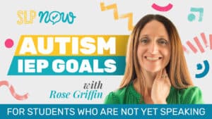 autism iep goals