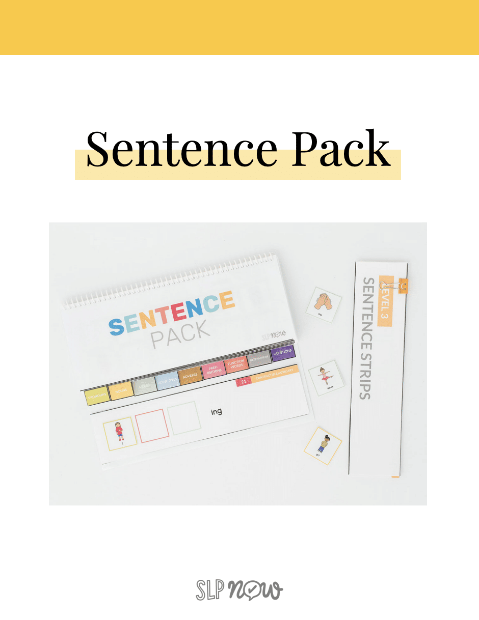 SLP Now Sentence Pack