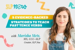 teaching past tense verbs