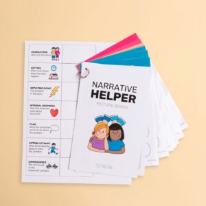 Professionally Printed Speech Therapy Materials for School-Based SLPs | The SLP Now Shop Is Here 24 Narrative Helper