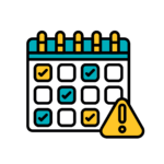 calendar alert icon